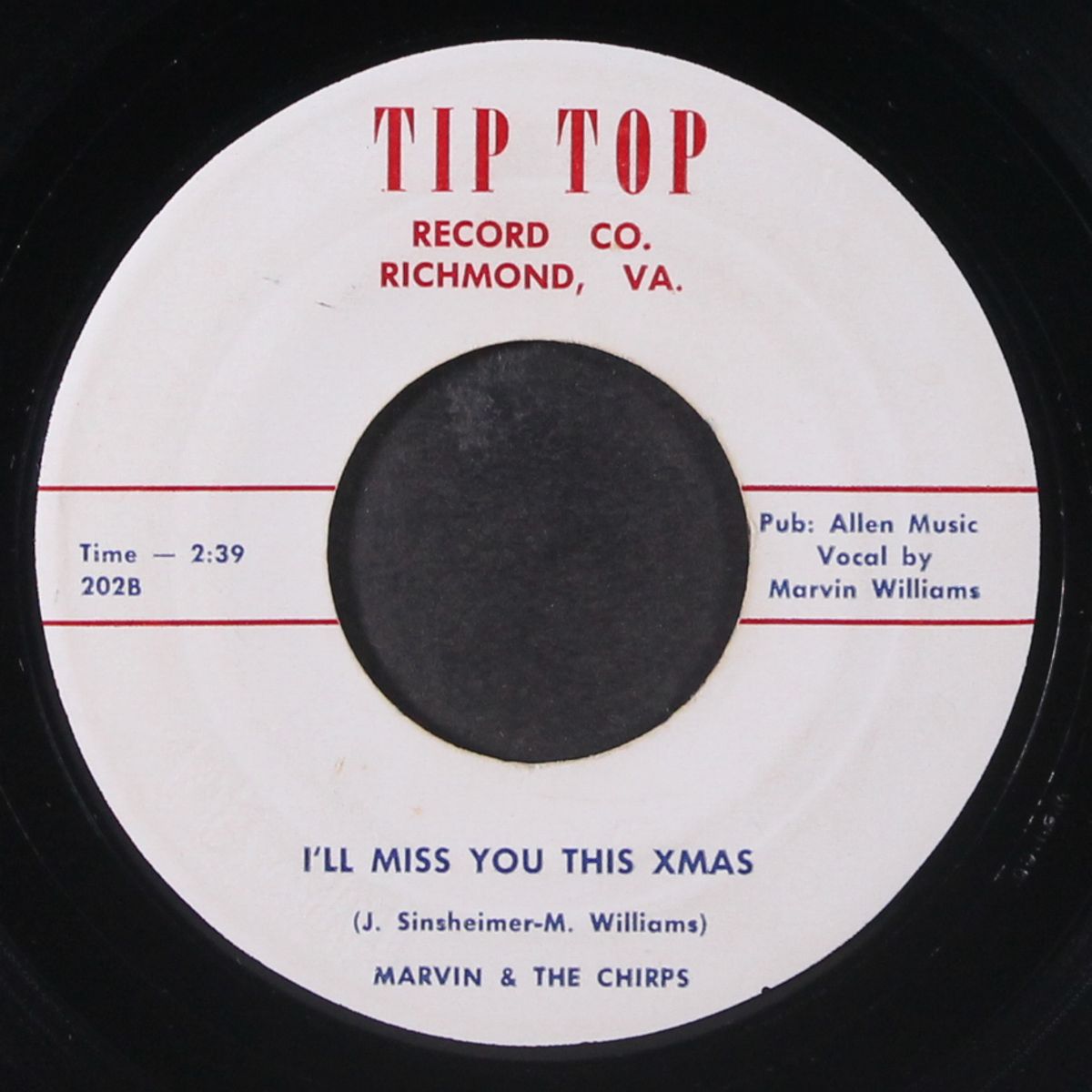 sixteen tons / i'll miss you this xmas by MARVIN & CHIRPS