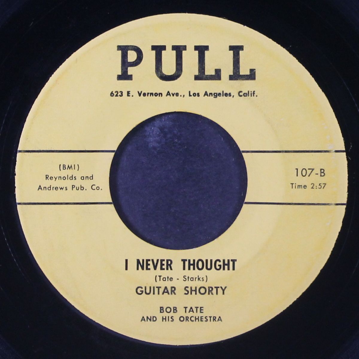 pumpkin pie / i never thought by GUITAR SHORTY