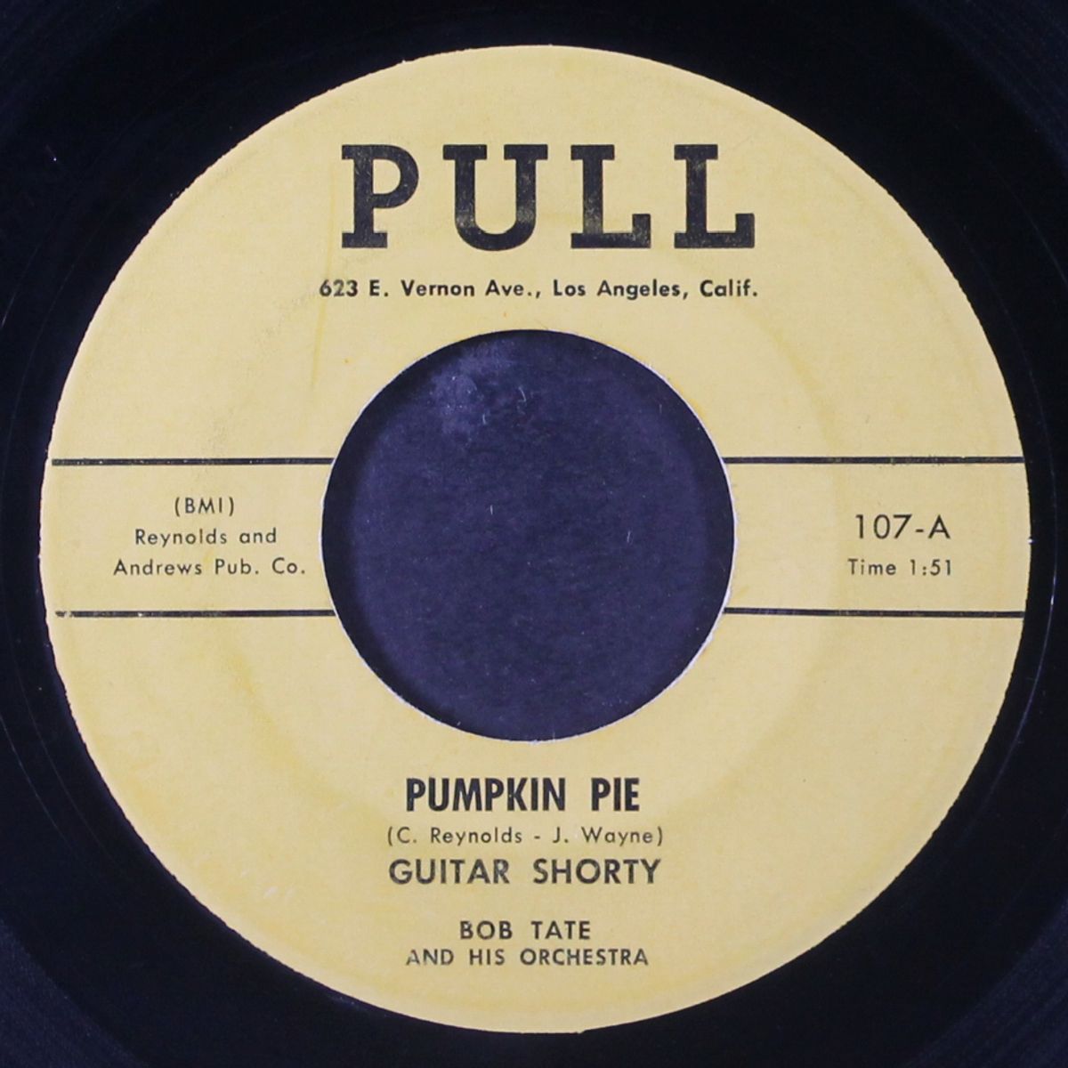 pumpkin pie / i never thought by GUITAR SHORTY