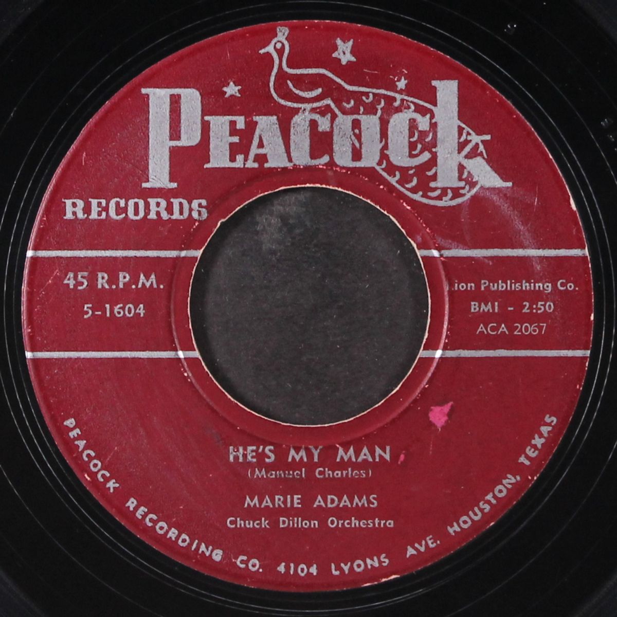 he's my man / alone by MARIE ADAMS