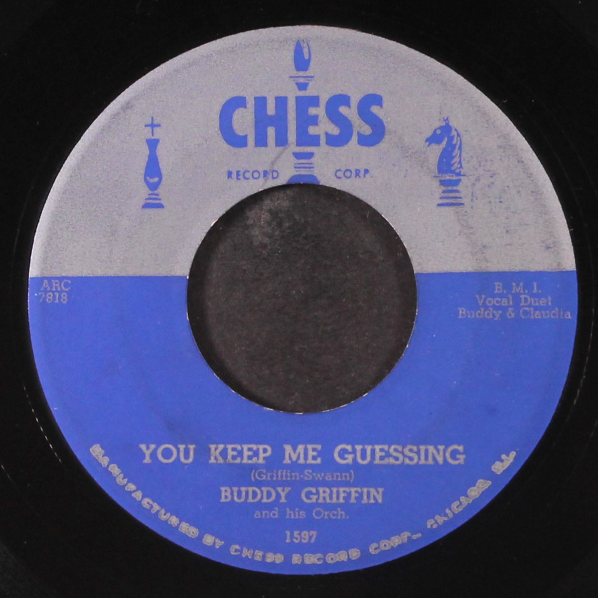 you keep me guessing / i got a secret by BUDDY GRIFFIN