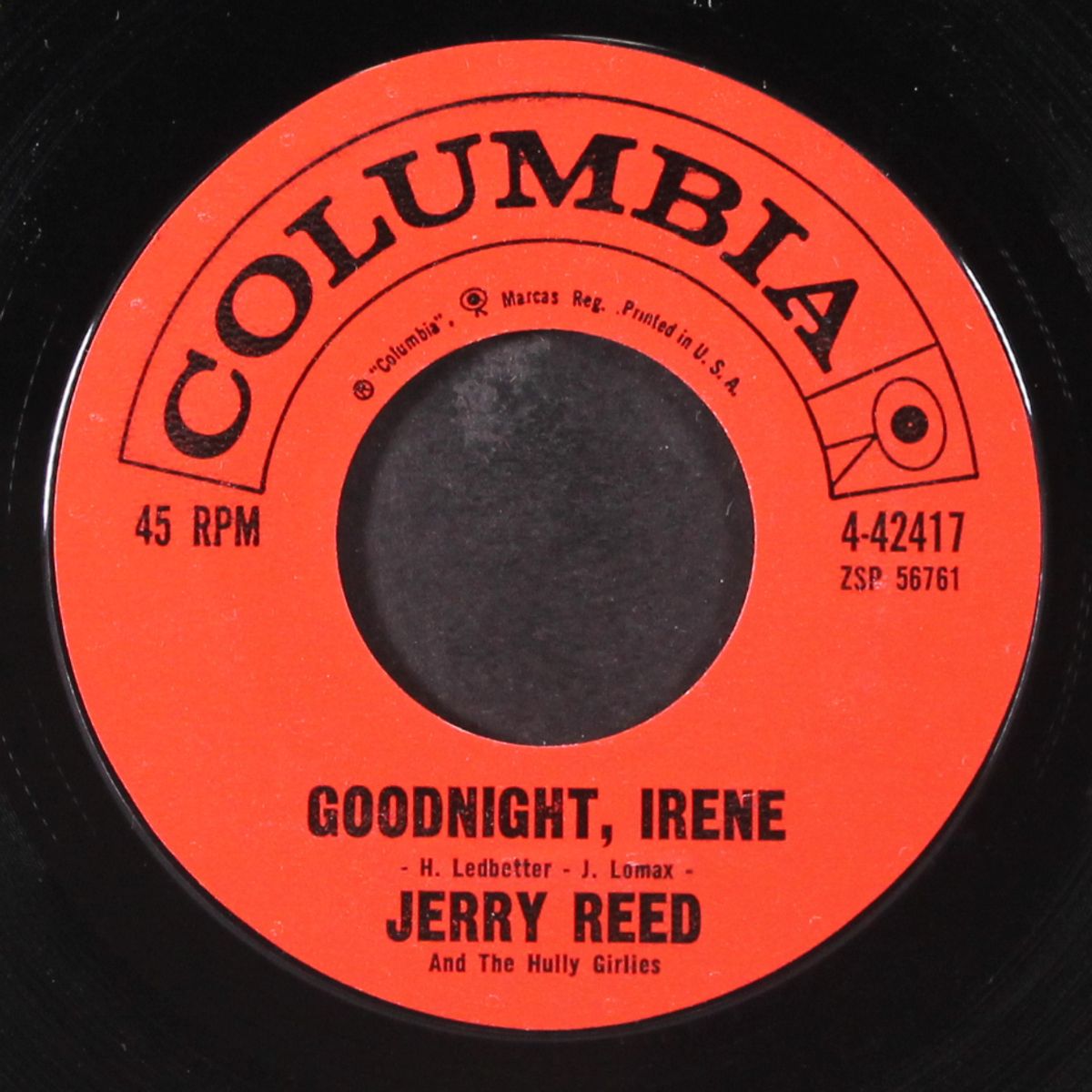 goodnight, irene / i'm movin' on by JERRY REED