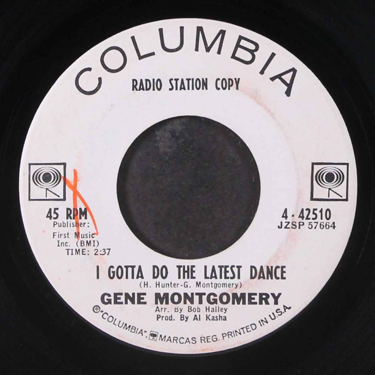 i gotta do the latest dance by GENE MONTGOMERY