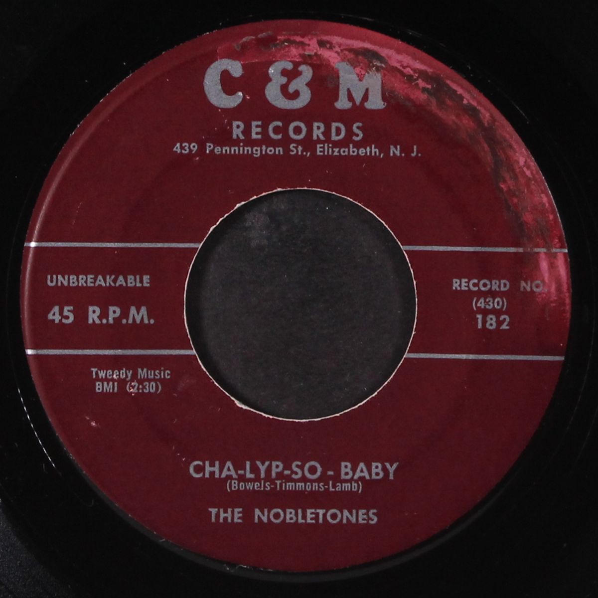 who cares about love / cha-lyp-so baby by NOBLETONES