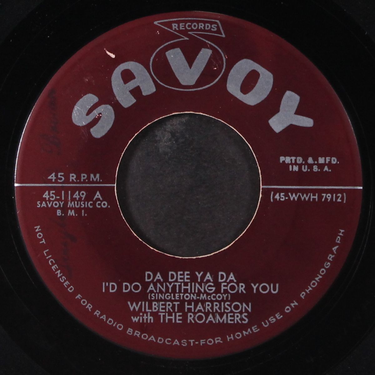 women & whiskey / da dee ya da by WILBERT HARRISON