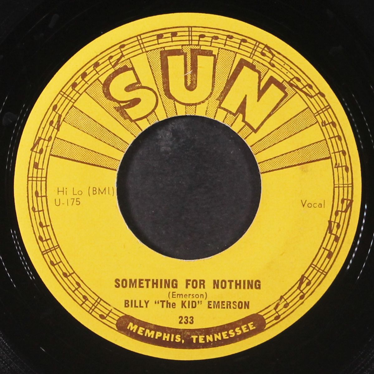 little fine healthy thing / something for nothing by BILLY 'THE KID' EMERSON