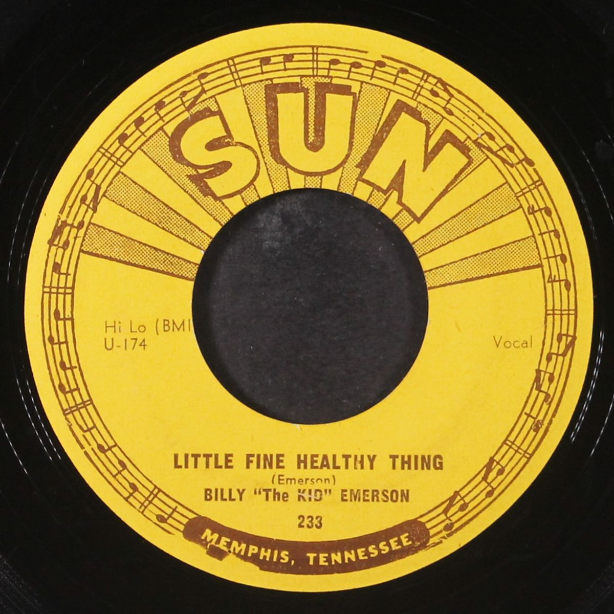 little fine healthy thing / something for nothing by BILLY 'THE KID' EMERSON