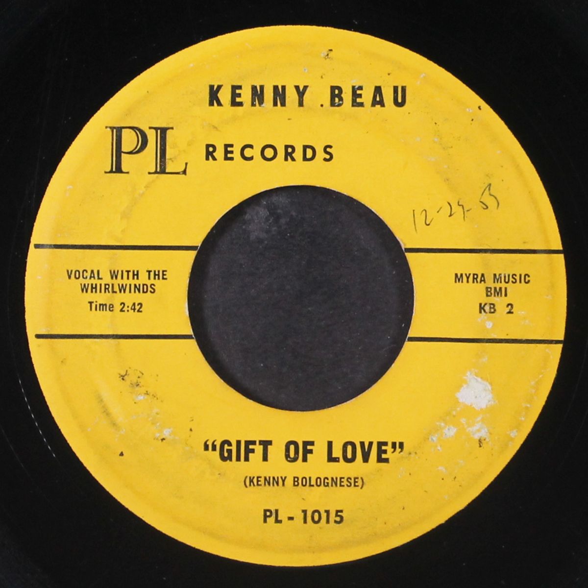 you're the right one / gift of love by KENNY BEAU