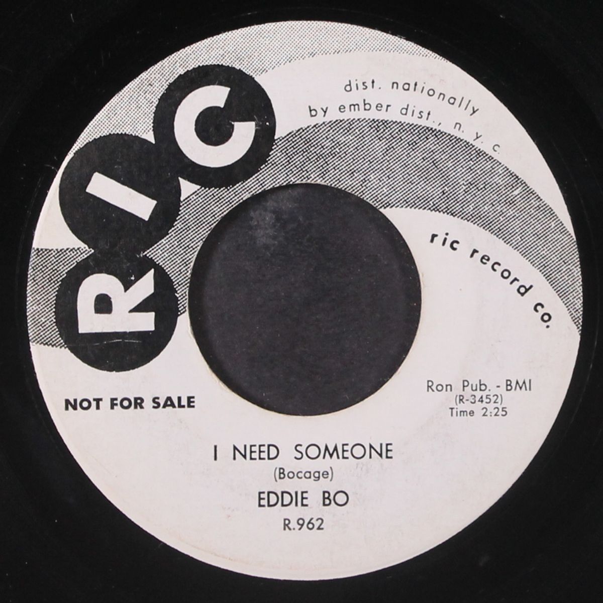 hey there baby / i need someone by EDDIE BO