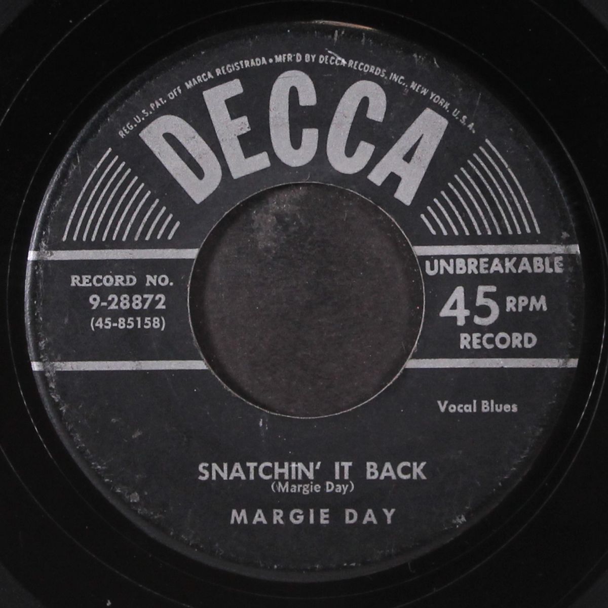 snatchin' it back / do i by MARGIE DAY