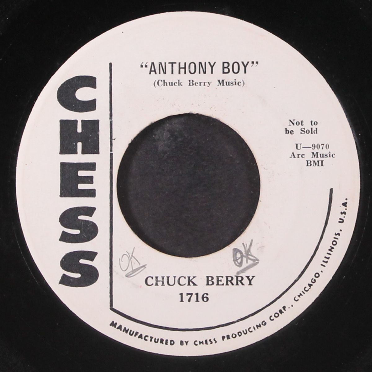 that's my desire / anthony boy by CHUCK BERRY