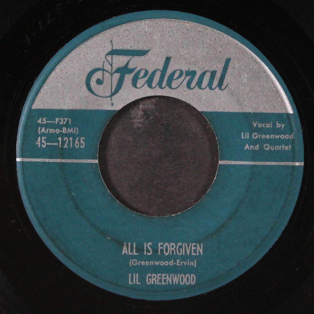 mercy me / all is forgiven by LIL GREENWOOD