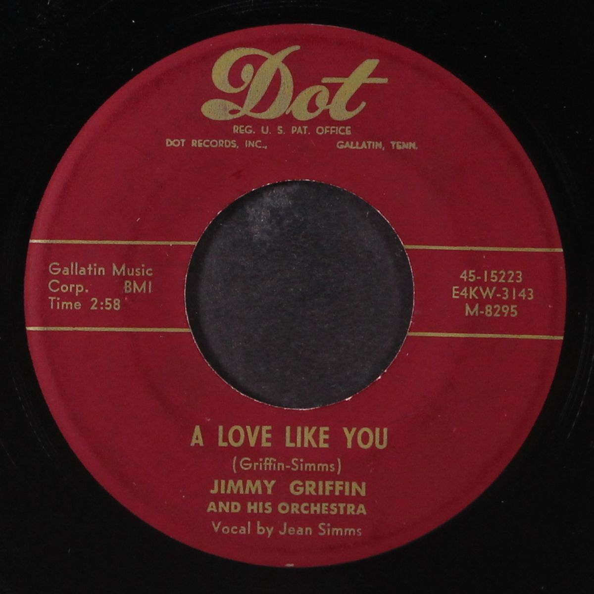you took my loving / a love like you by JIMMY GRIFFIN