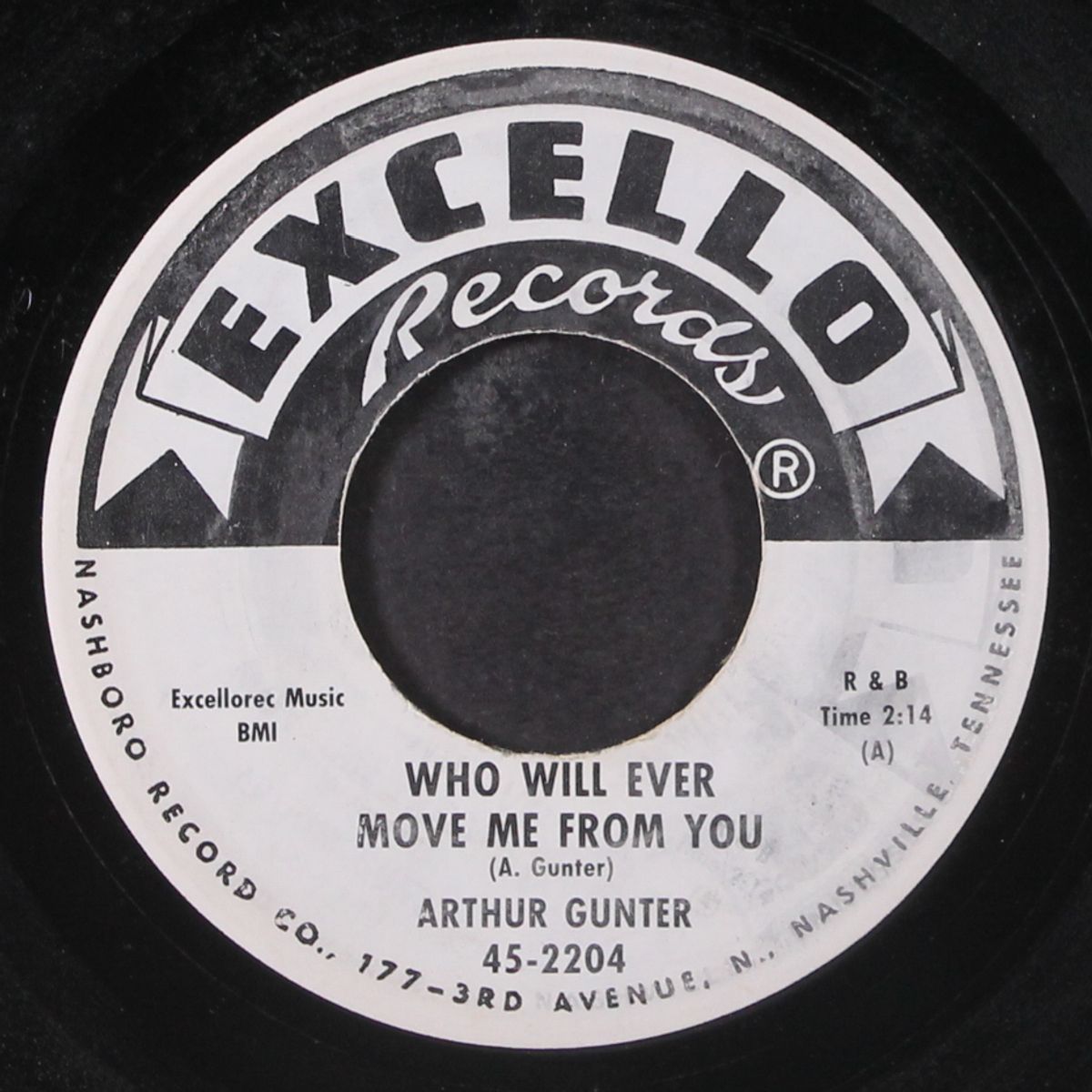 workin' for my baby / who will ever move me from you by ARTHUR GUNTER