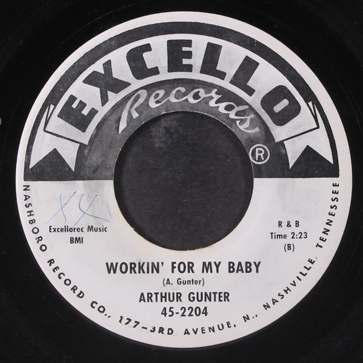 workin' for my baby / who will ever move me from you by ARTHUR GUNTER