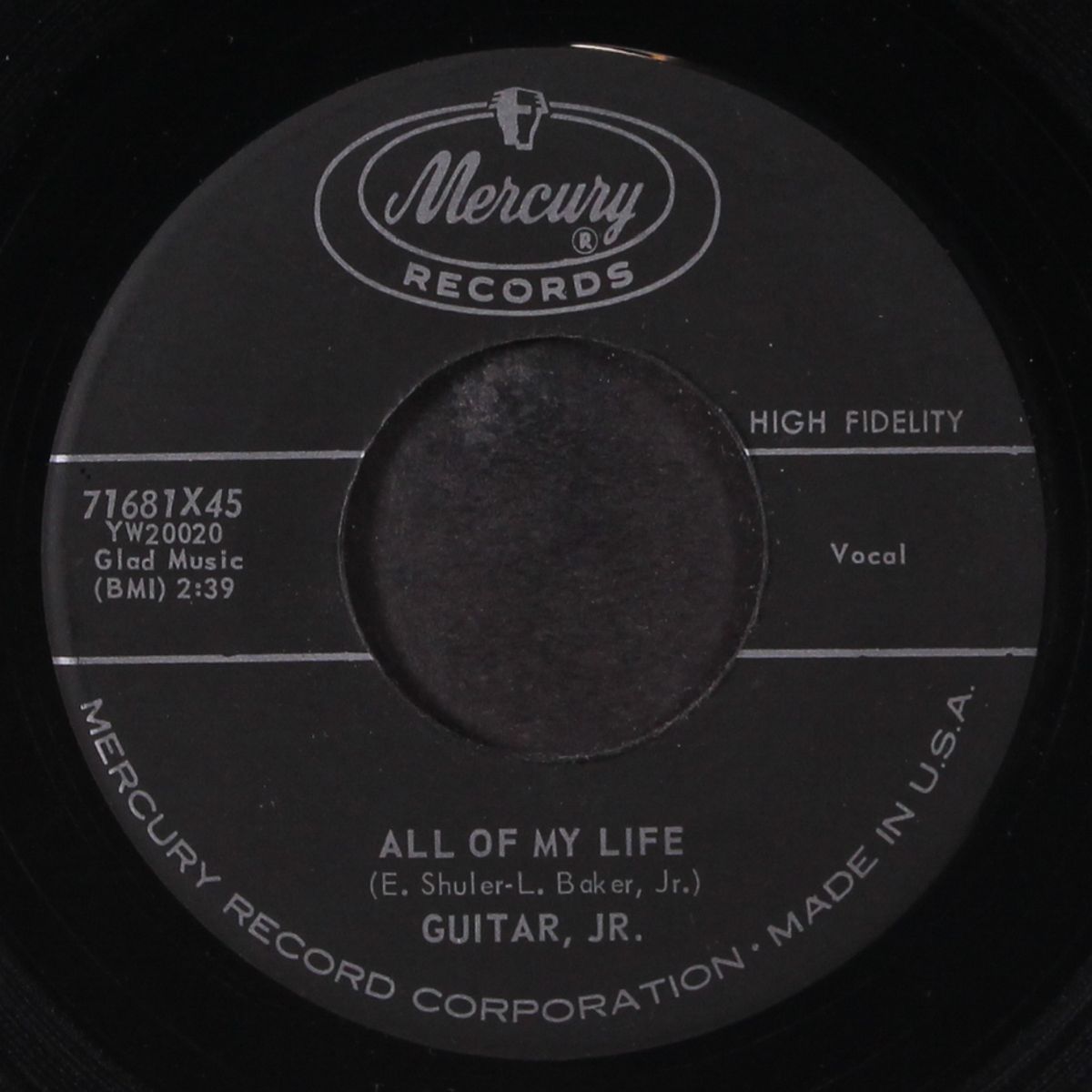 the hoss / all of my life by GUITAR, JR.