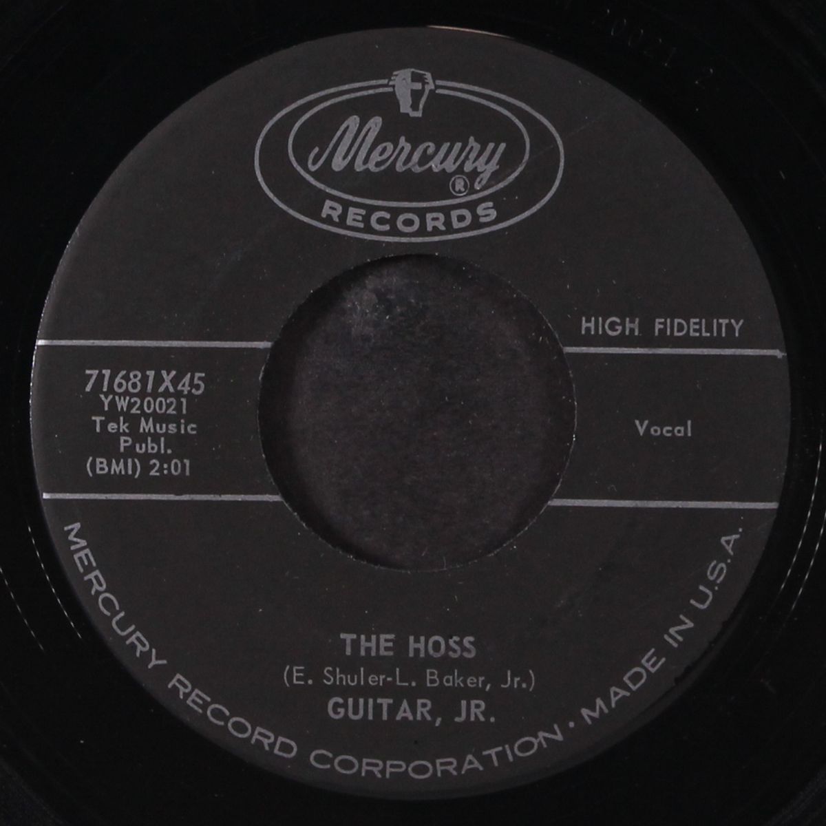 the hoss / all of my life by GUITAR, JR.