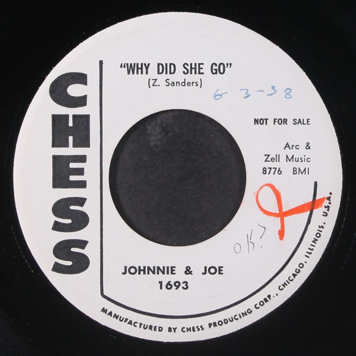 why did she go / why oh why by JOHNNIE & JOE