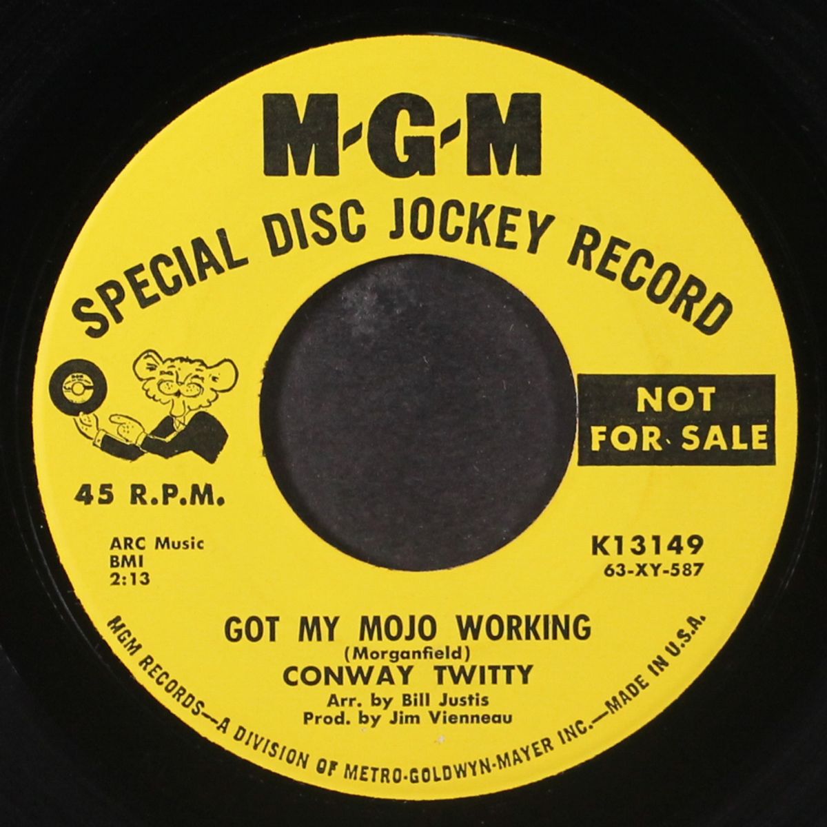 got my mojo working / she ain't no angel by CONWAY TWITTY