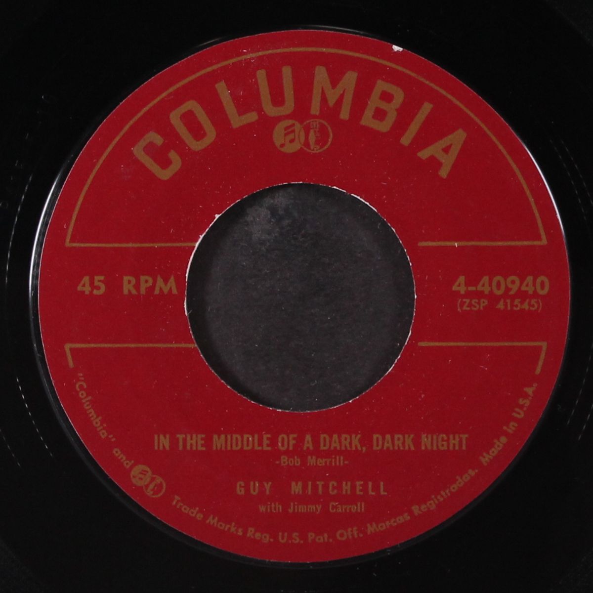 sweet stuff / in the middle of a dark, dark night by GUY MITCHELL