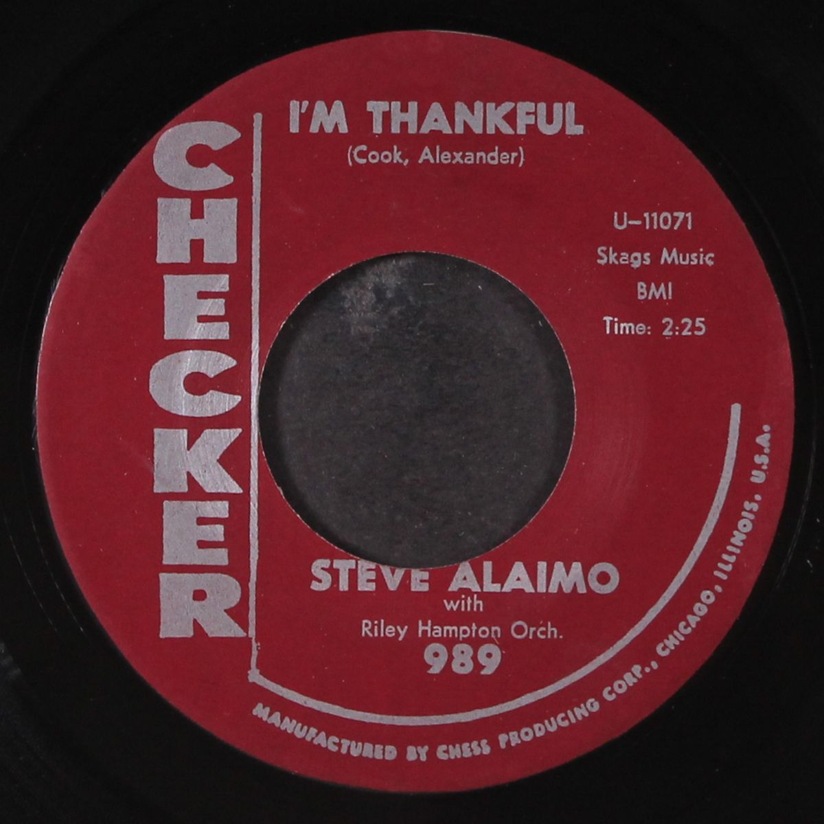 all night long / i'm thankful by STEVE ALAIMO