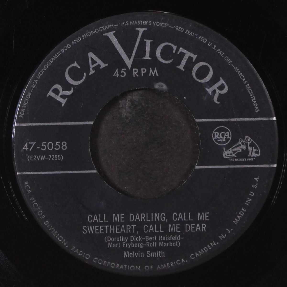 sarah kelly / call me darling, call me sweetheart, call me dear by MELVIN SMITH