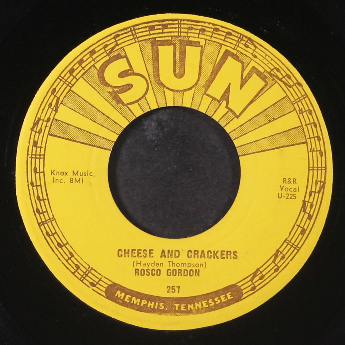 shoobie oobie / cheese and crackers by ROSCO GORDON