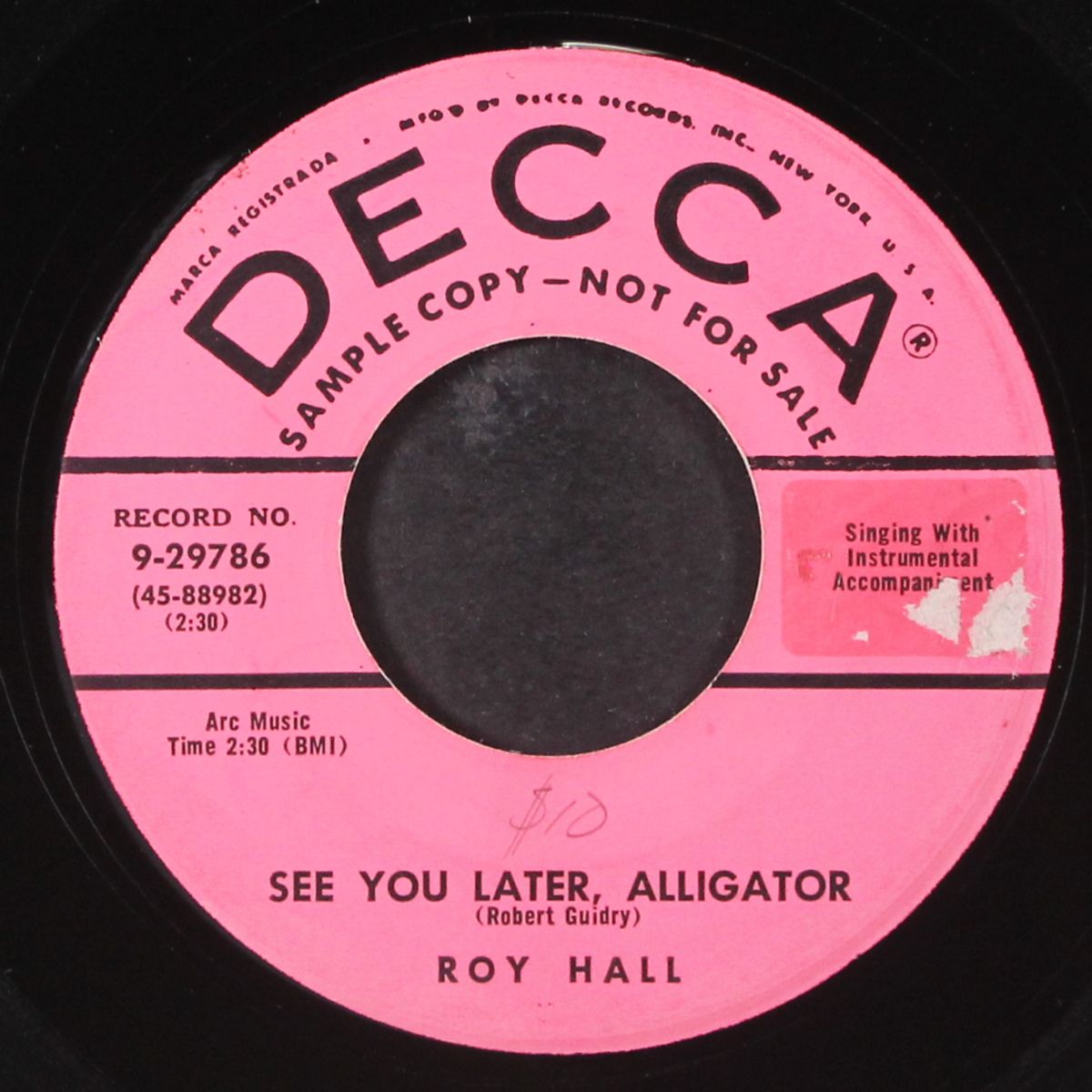 see you later, alligator / don't stop now by ROY HALL