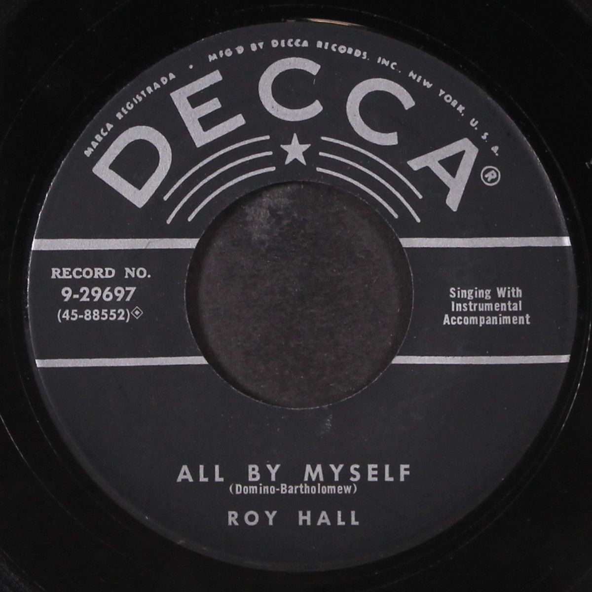 whole lotta shakin' goin' on / all by myself by ROY HALL