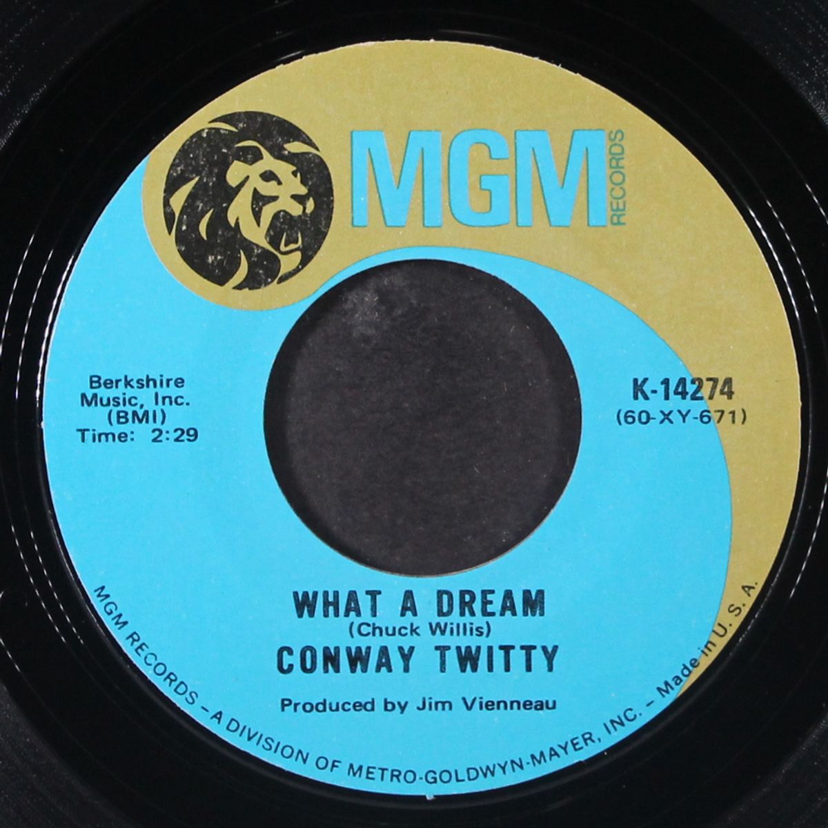 long black train / what a dream by CONWAY TWITTY