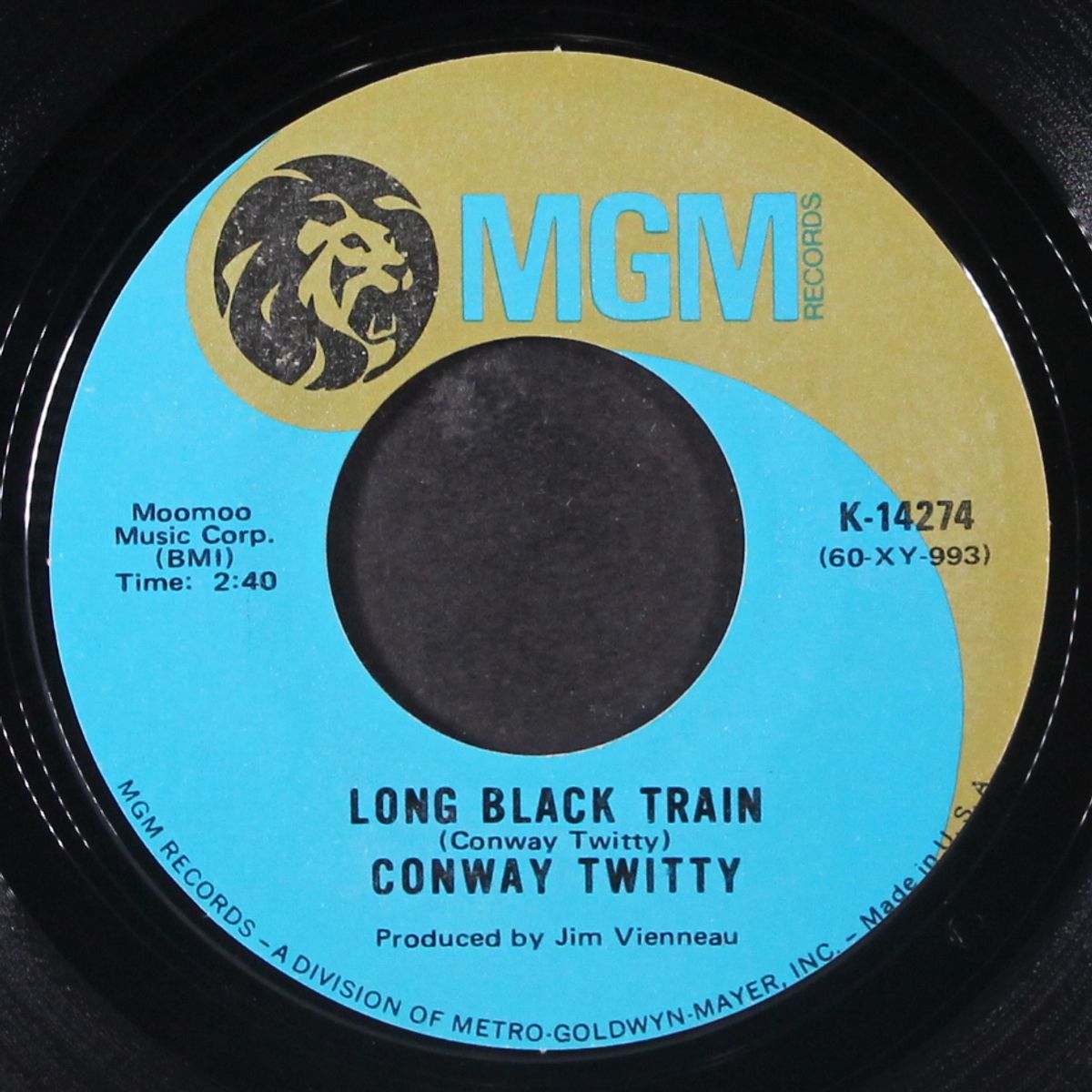 long black train / what a dream by CONWAY TWITTY