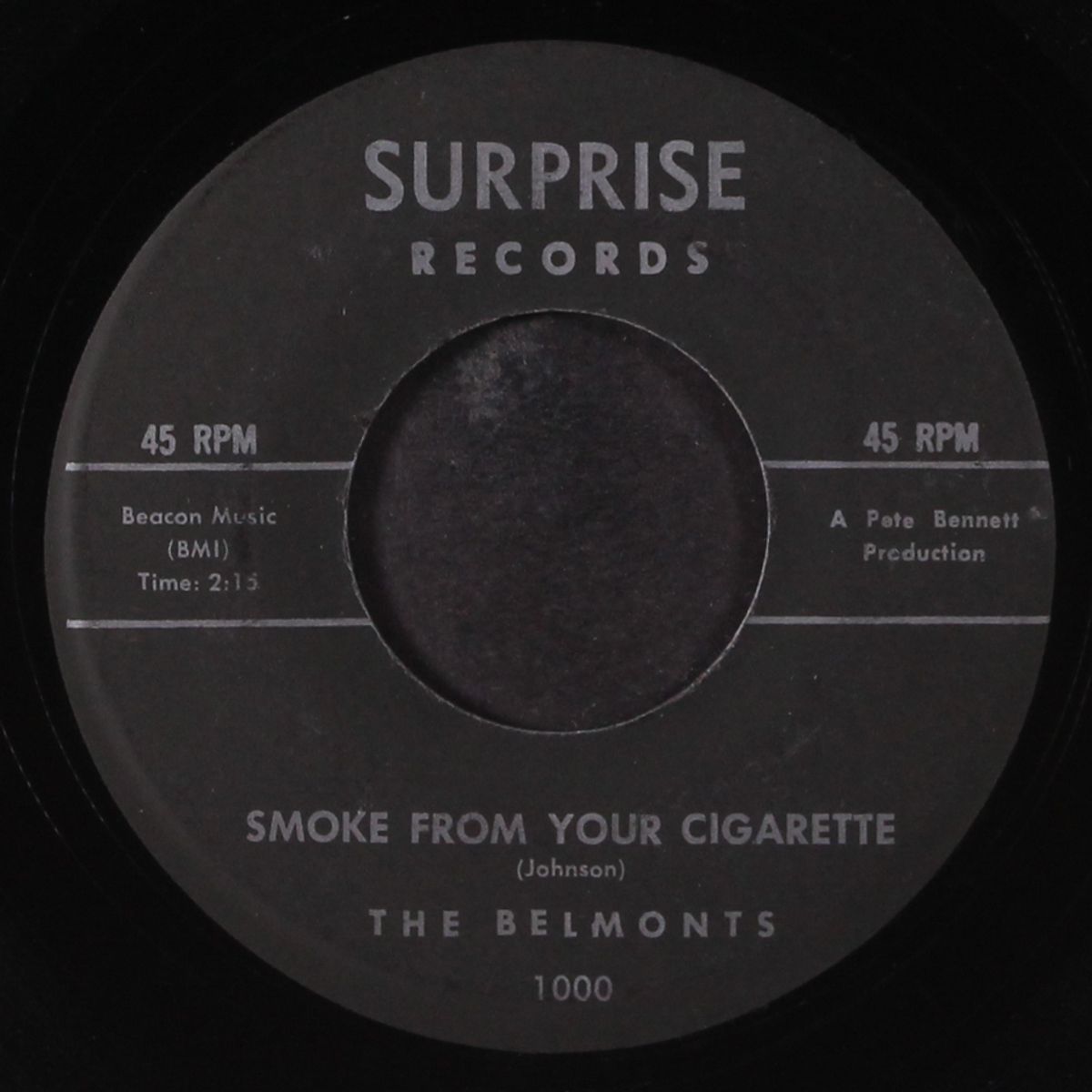 tell me why / smoke from your cigarette by BELMONTS