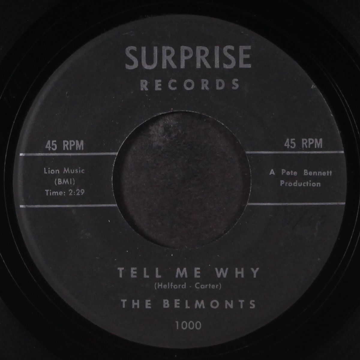 tell me why / smoke from your cigarette by BELMONTS