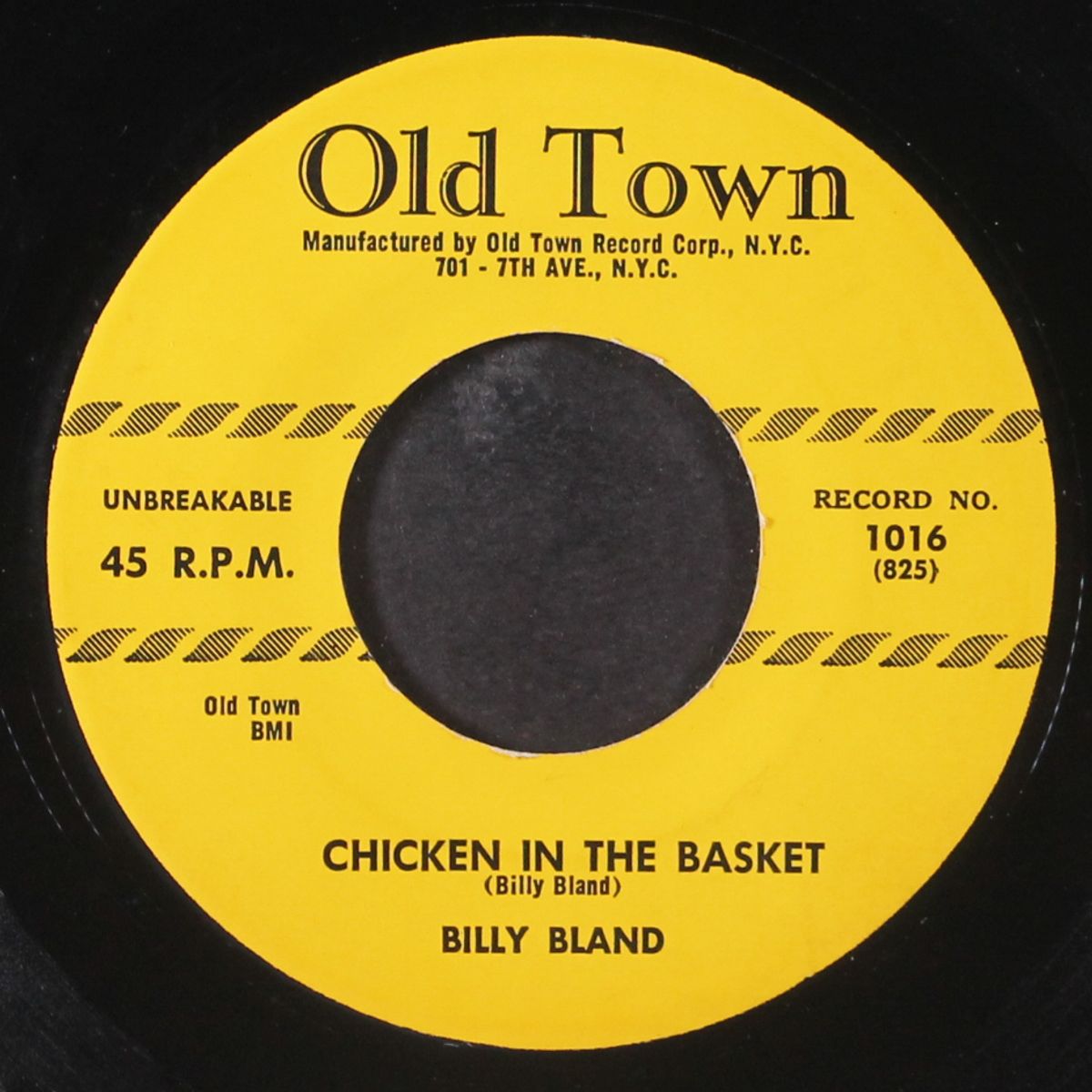 the fat man / chicken in the basket by BILLY BLAND