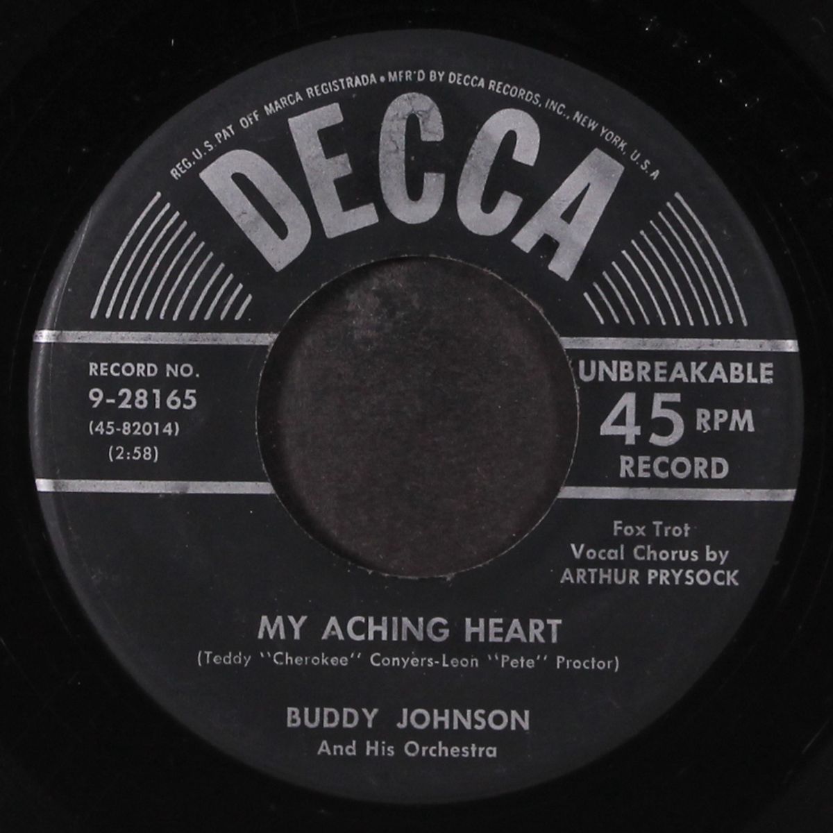 i don't know what's troublin' your mind by BUDDY JOHNSON