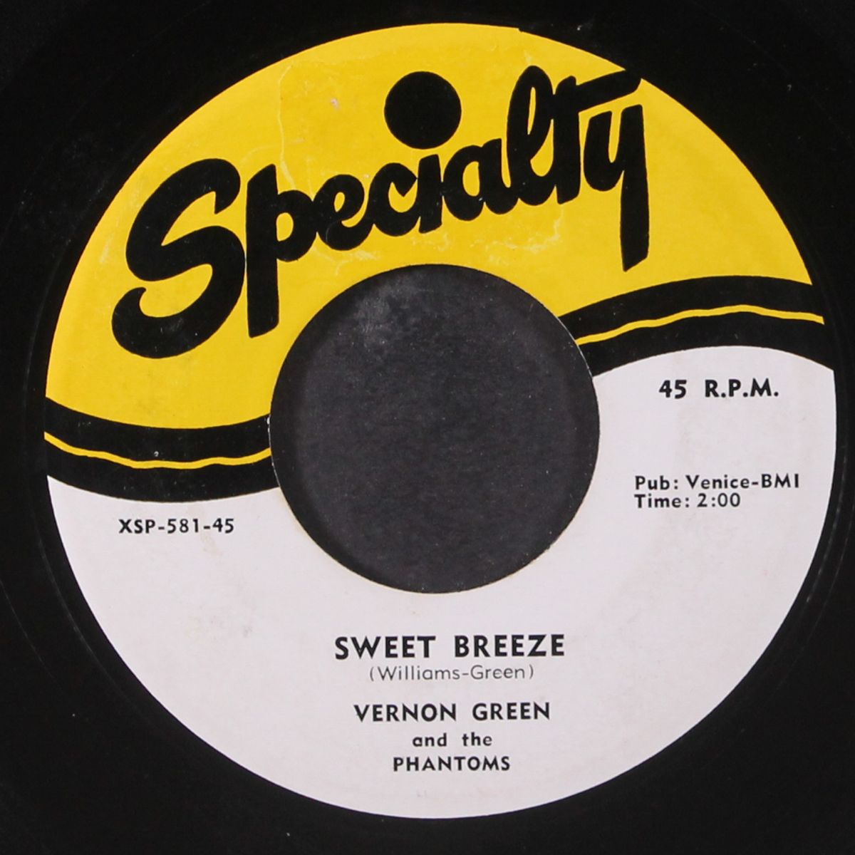 sweet breeze / the old willow tree by VERNON GREEN & MEDALLIONS