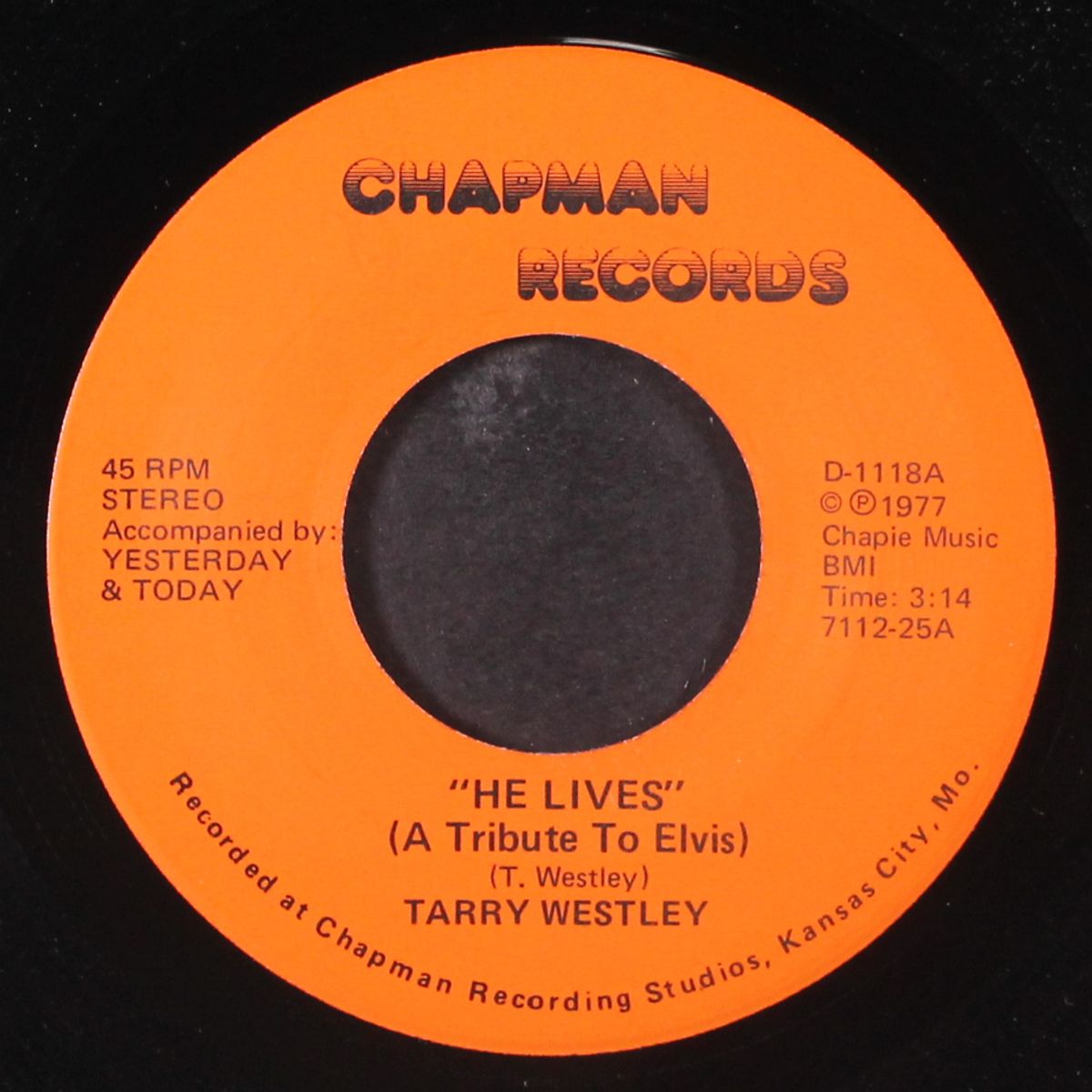 he lives / you don't know me by TARRY WESTLEY