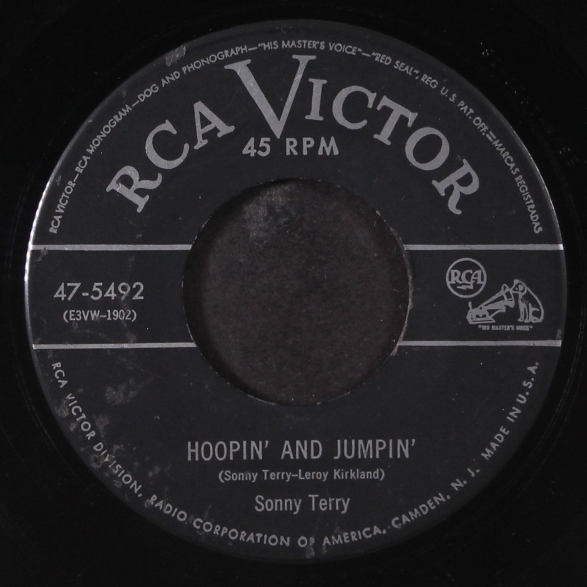 hoopin' and jumpin' / hooray, hooray by SONNY TERRY