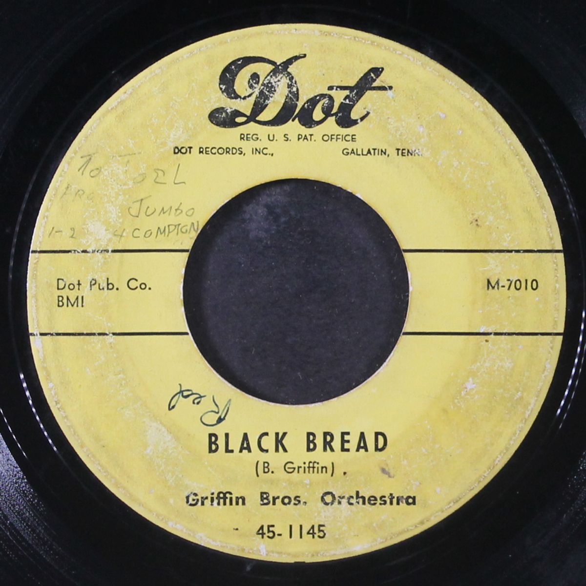 my baby's done me wrong / black bread by GRIFFIN BROTHERS