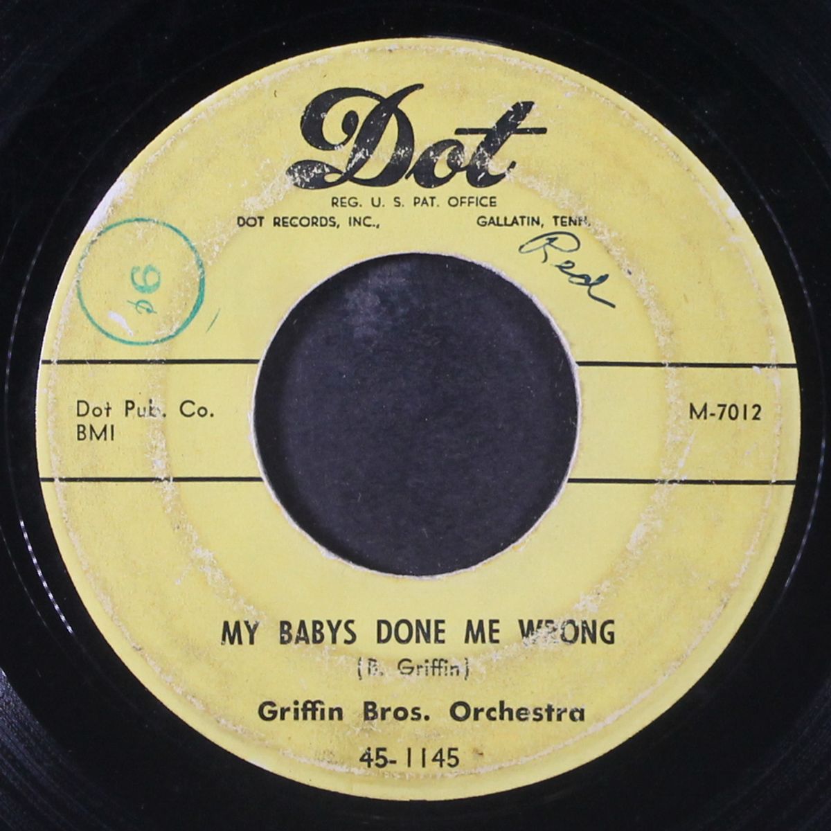 my baby's done me wrong / black bread by GRIFFIN BROTHERS