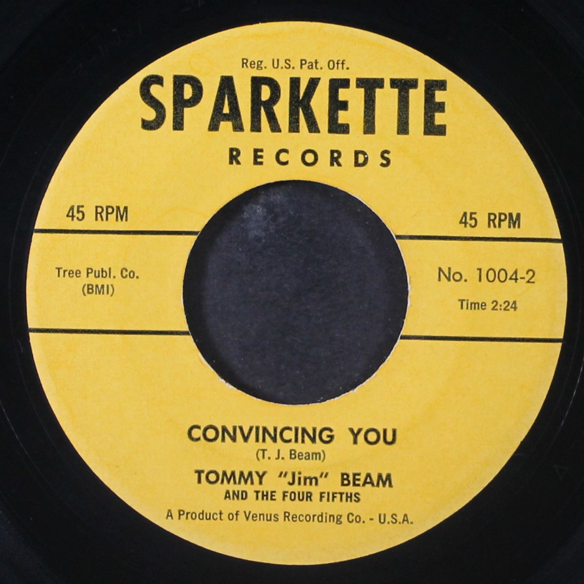 golden boy / convincing you by TOMMY 'JIM' BEAM
