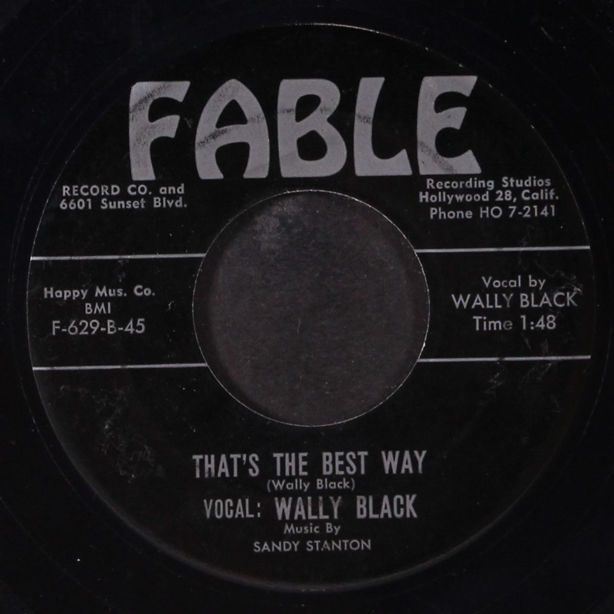 rock and roll mama / that's the best way by WALLY BLACK