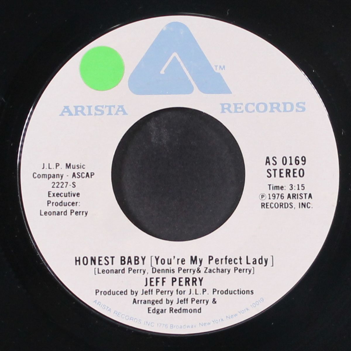 unforgettable person / honest baby by JEFF PERRY