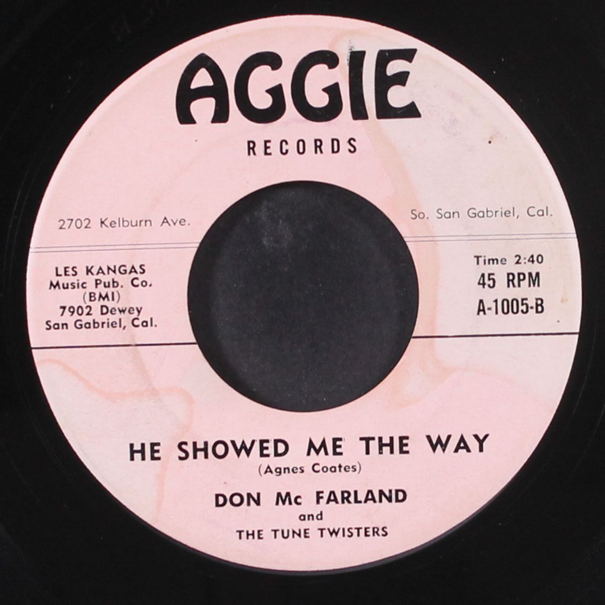 jesus is coming / he showed me the way by DON MCFARLAND & TUNE TWISTERS