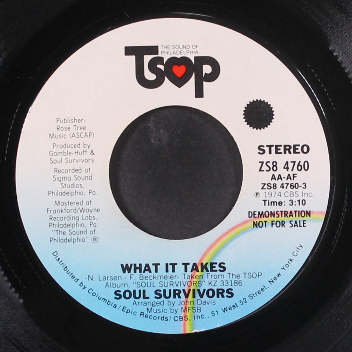 what it takes / virgin girl by SOUL SURVIVORS