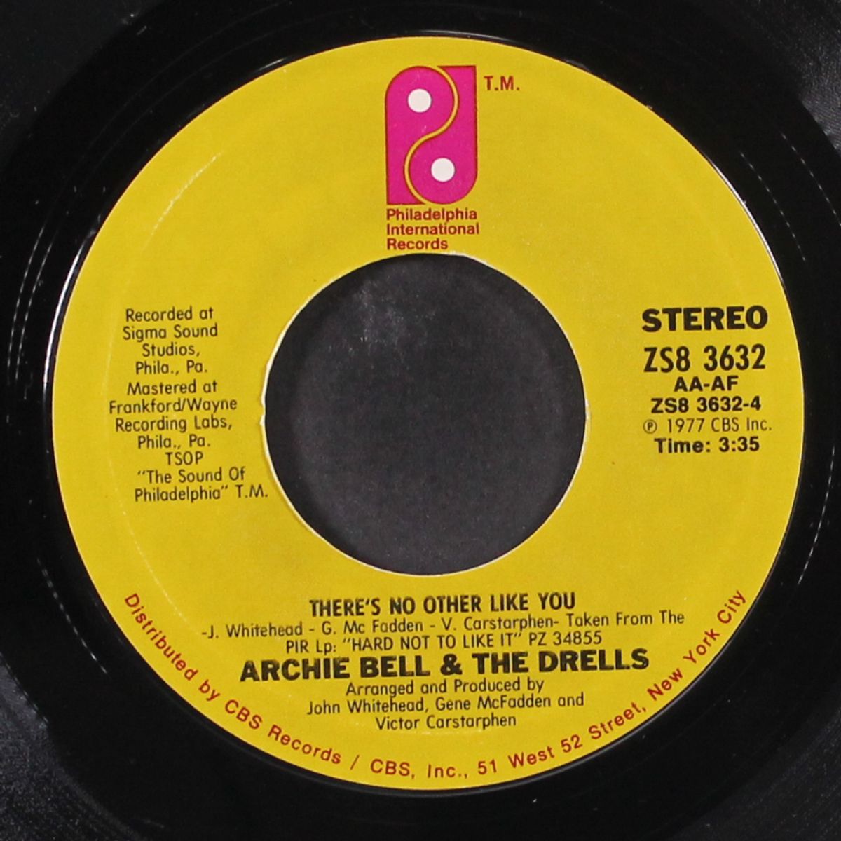 glad you could make it / there's no other like you by ARCHIE BELL & DRELLS