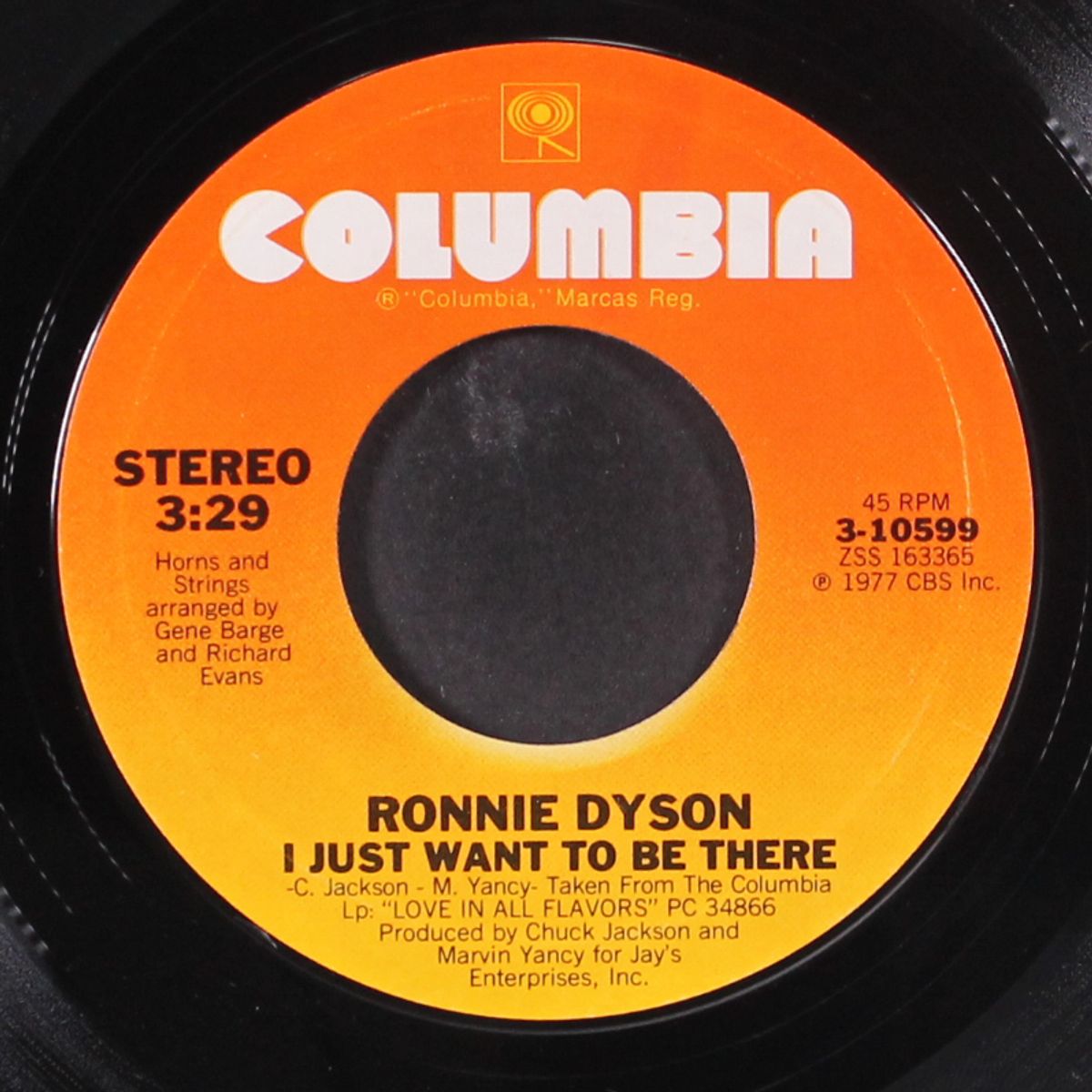don't be afraid / i just want to be there by RONNIE DYSON