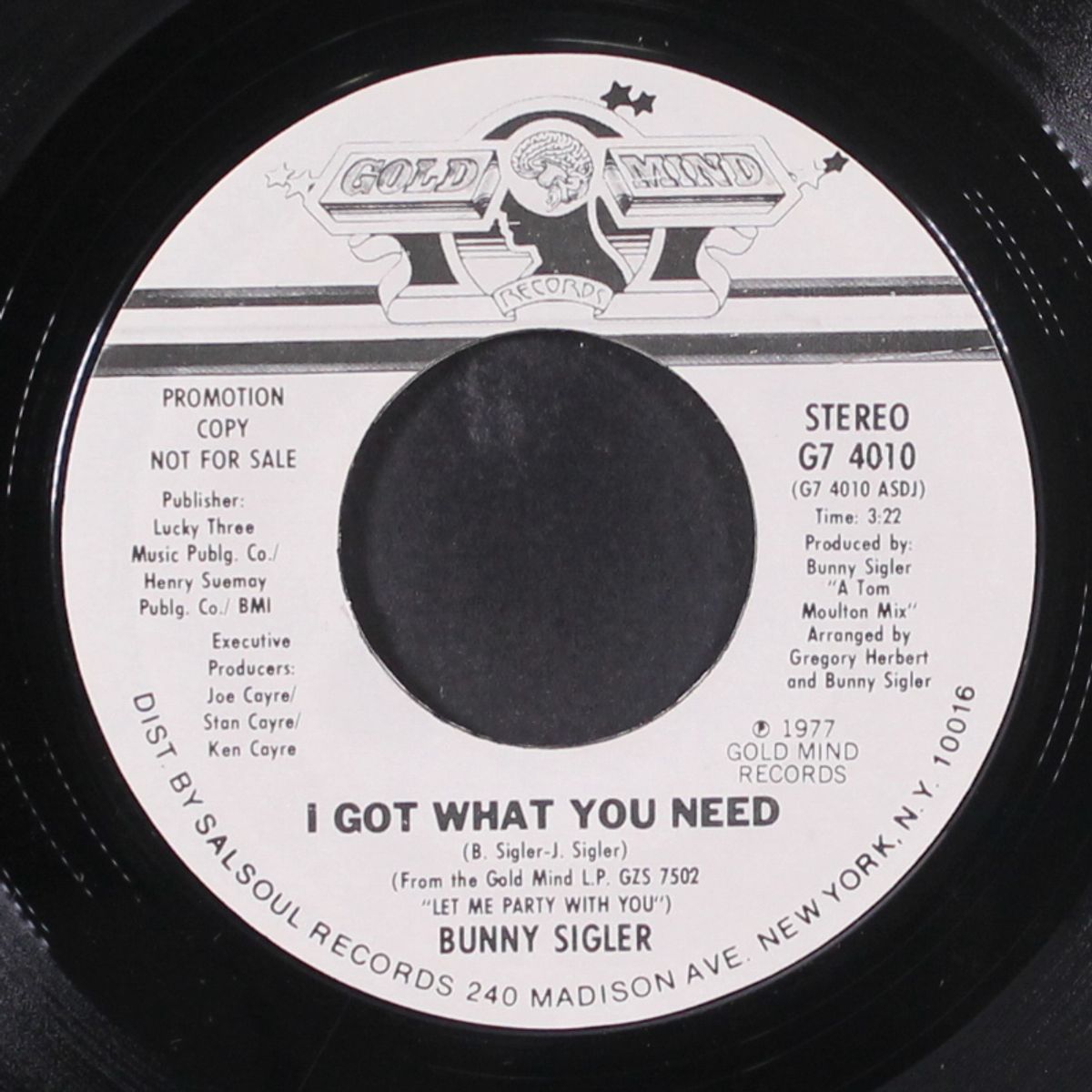 i got what you need by BUNNY SIGLER