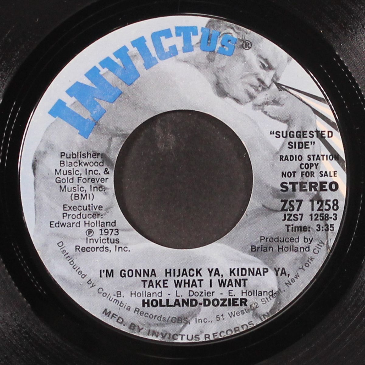 i'm gonna hijack ya kidnap ya take what i want by HOLLAND-DOZIER