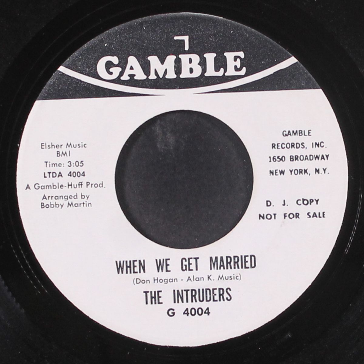 when we get married by INTRUDERS